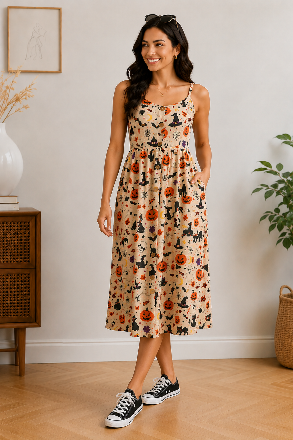 PRE-ORDER: Out Of Town Dress Spooky