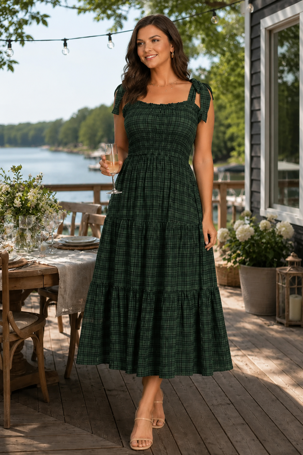 Highland Dress Green