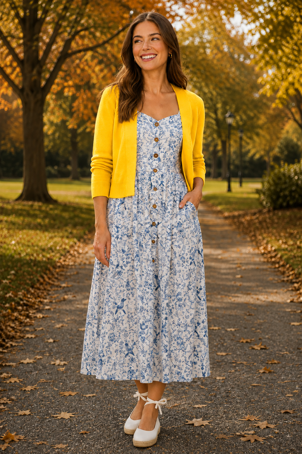 PRE-ORDER: Out Of Town Dress Blue Bird