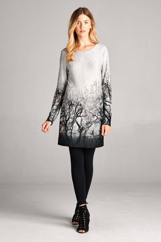 PRE-ORDER: Dark Forest Sweater Dress