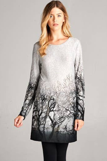 PRE-ORDER: Dark Forest Sweater Dress