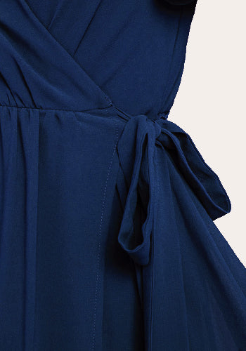 Amanda Dress in Navy