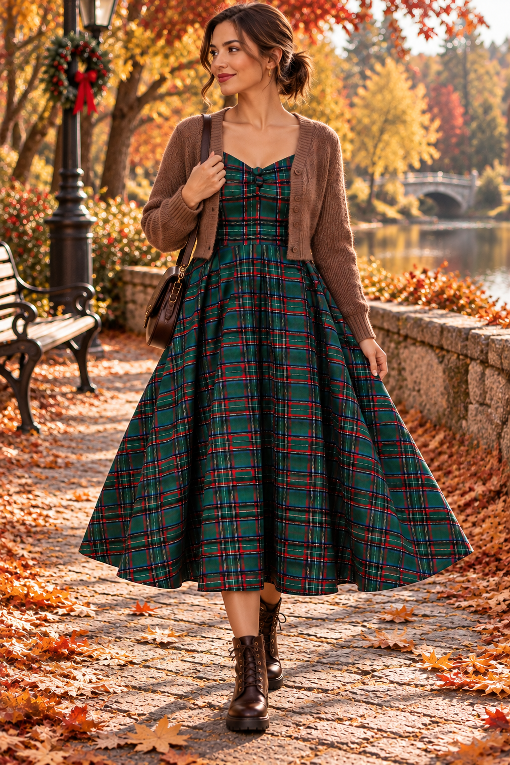 Miss Lily Dress in Green