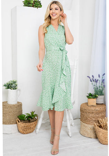 By The Lake Dress in Mint