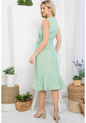 By The Lake Dress in Mint