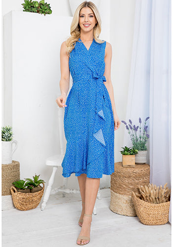 By The Lake Dress in Blue