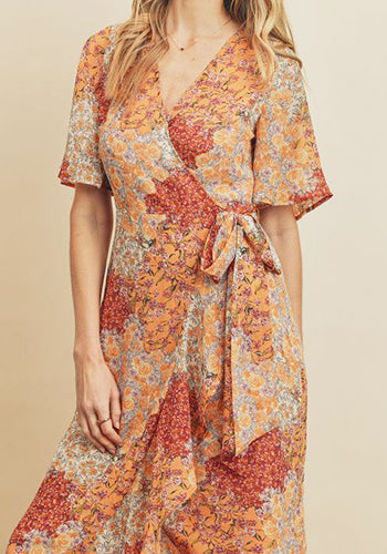 Ciao Bella Dress in Sunrise Floral