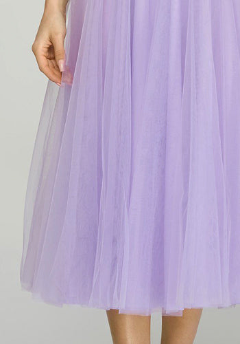 Dolly Up Tulle Dress in Lilac