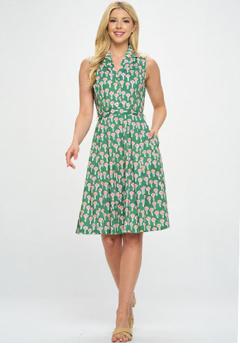 For Good Thyme Sage Dress