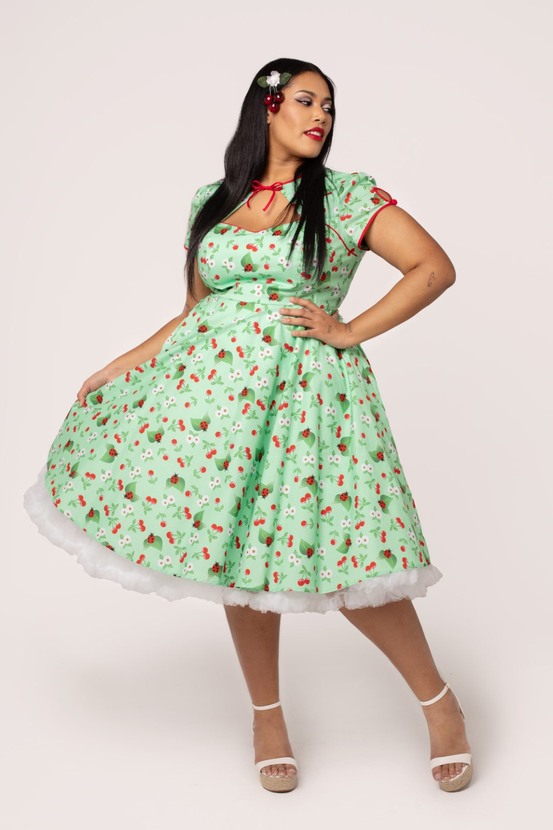 PRE-ORDER: Ladybug Lady luck Dress