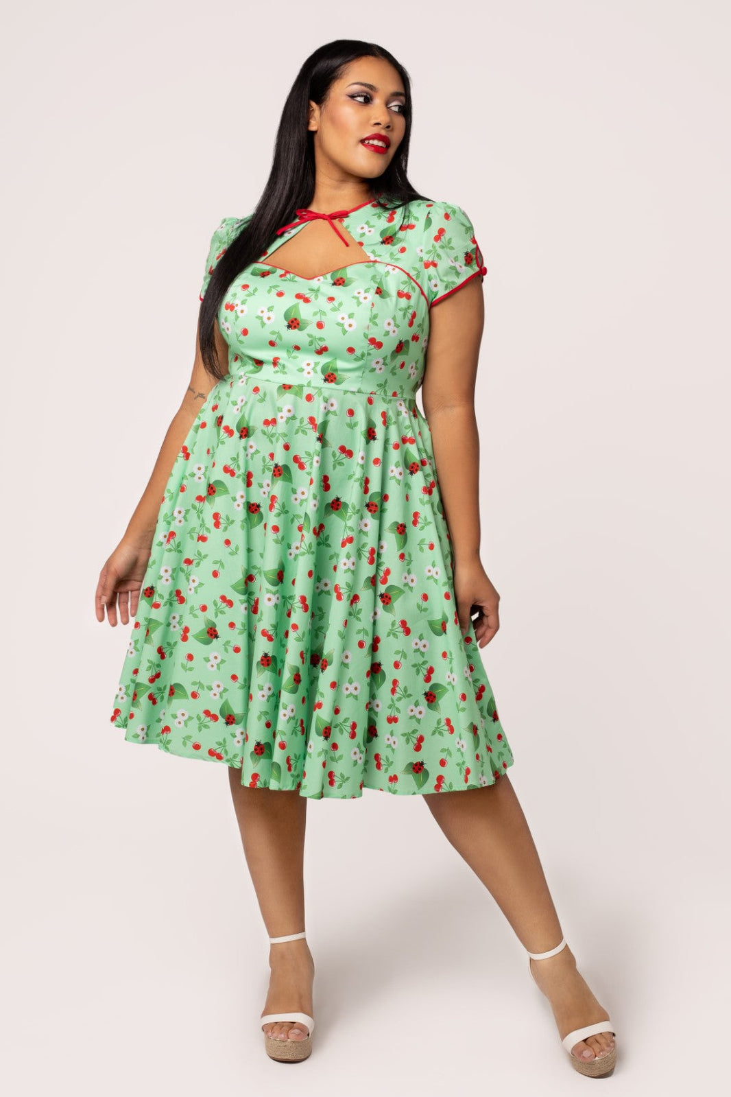 PRE-ORDER: Ladybug Lady luck Dress