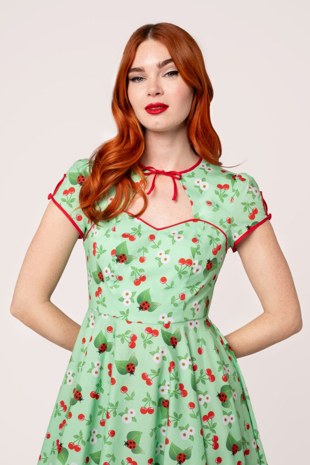 PRE-ORDER: Ladybug Lady luck Dress