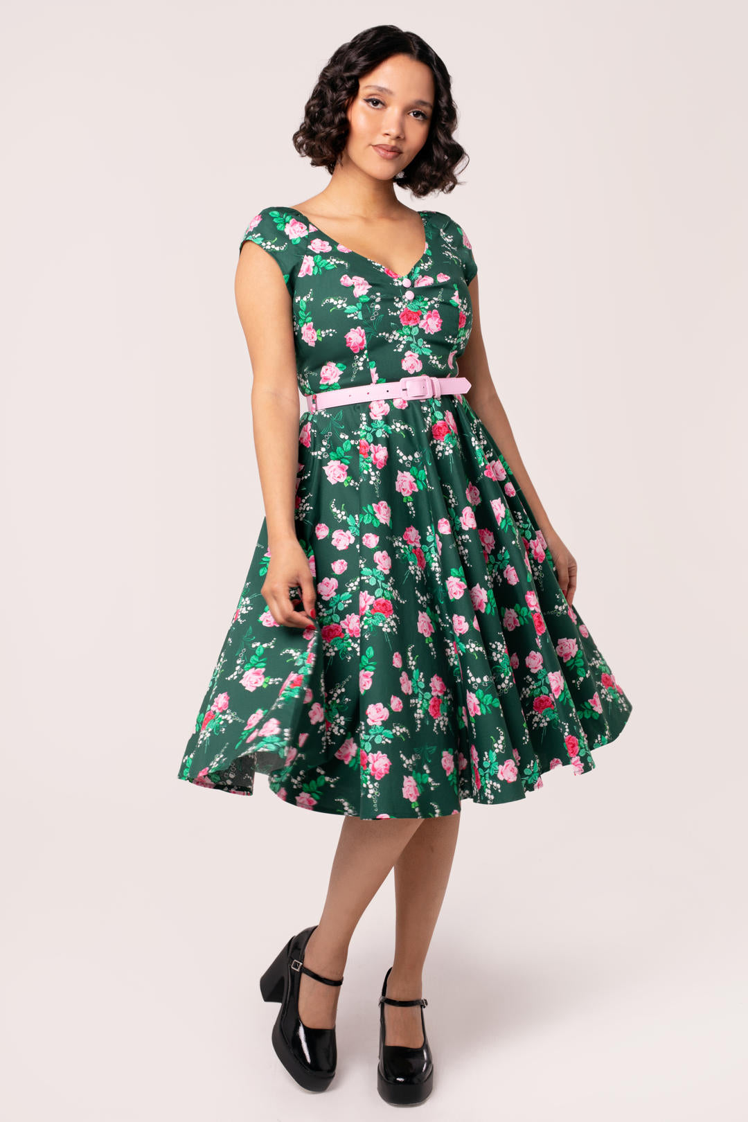 PRE-ORDER: Kensington Dress in Green