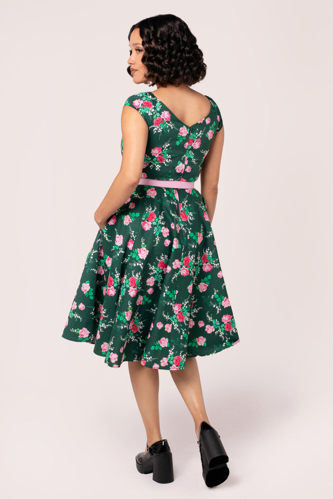 PRE-ORDER: Kensington Dress in Green