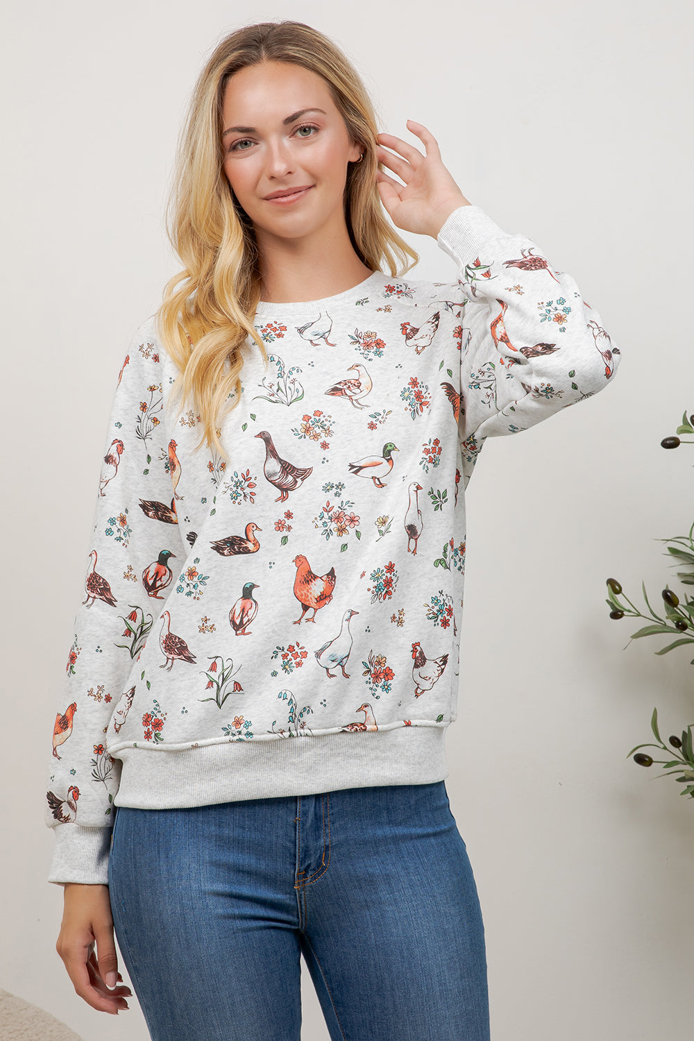 PRE-ORDER: Sweatshirt - Ducks/Chickens