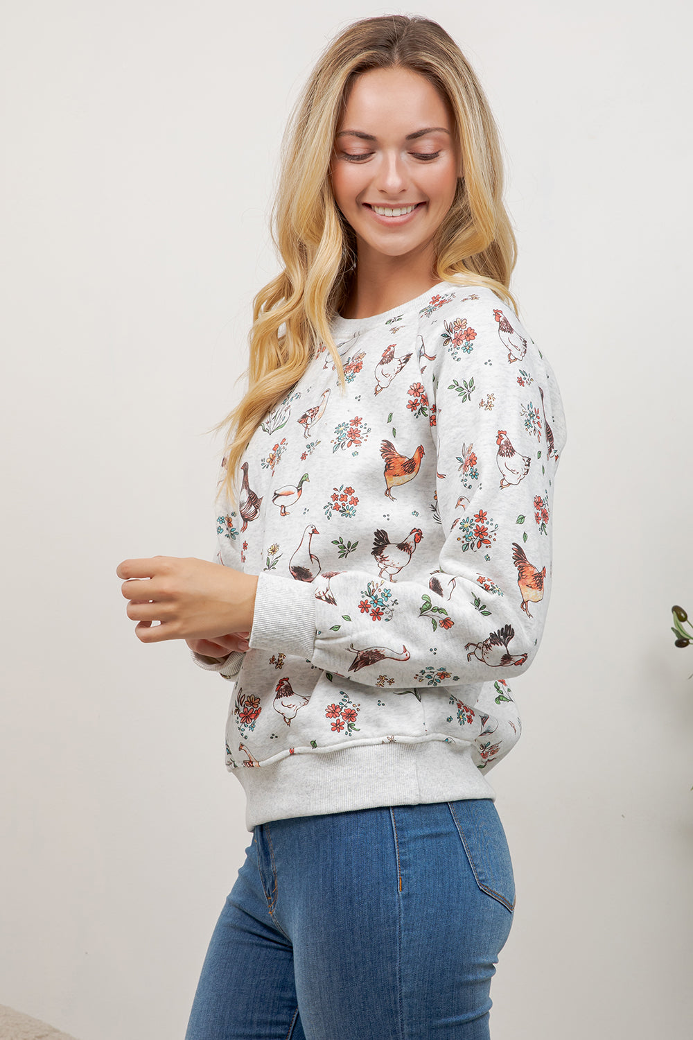 PRE-ORDER: Sweatshirt - Ducks/Chickens