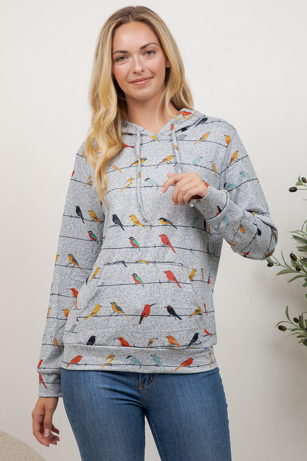 PRE-ORDER: Hoodie Birds On Wire