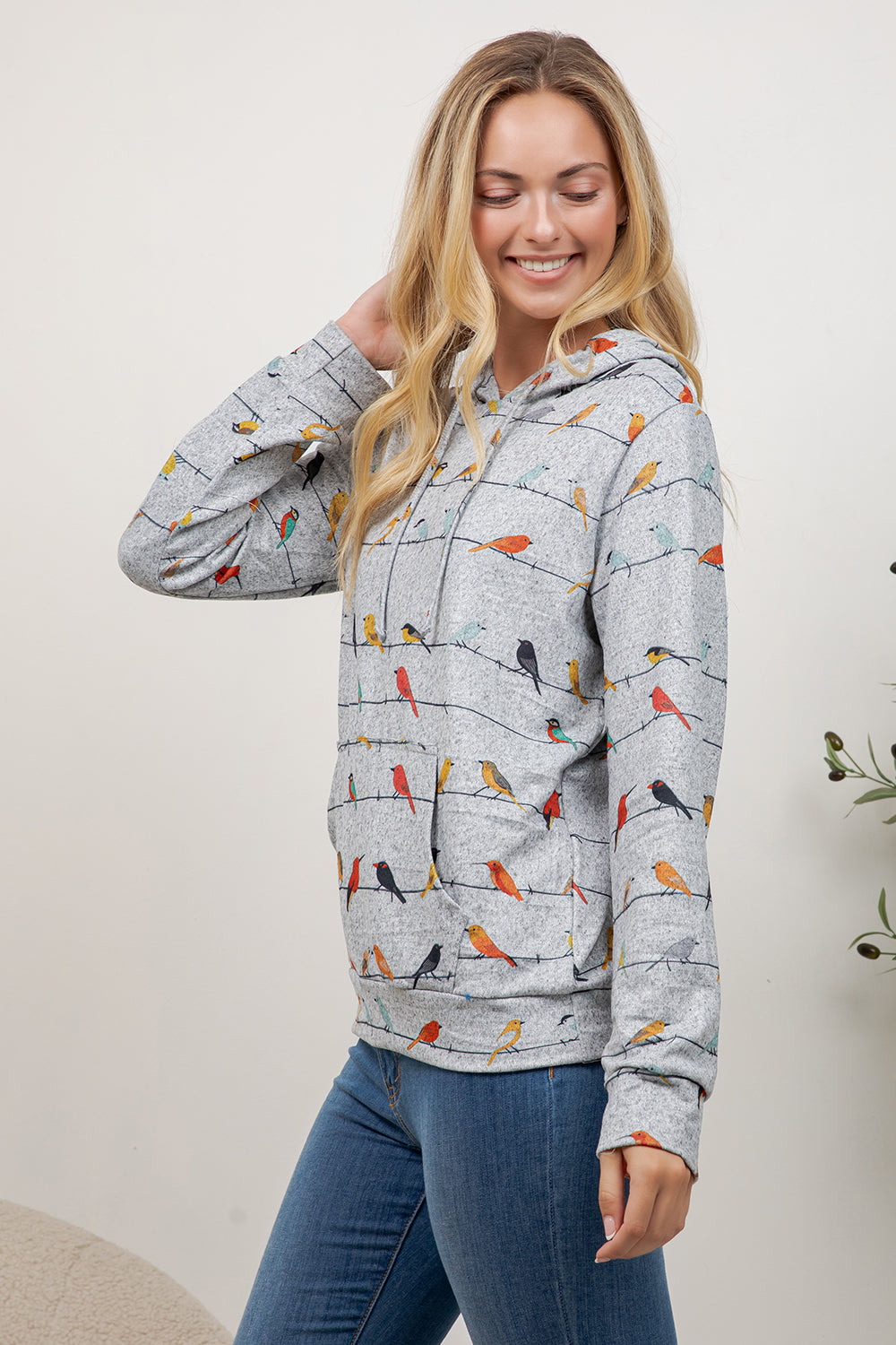 PRE-ORDER: Hoodie Birds On Wire