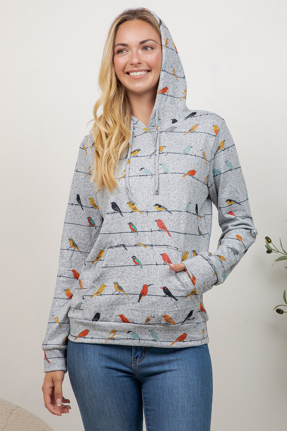 PRE-ORDER: Hoodie Birds On Wire