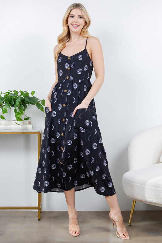 Out Of Town Dress Moon