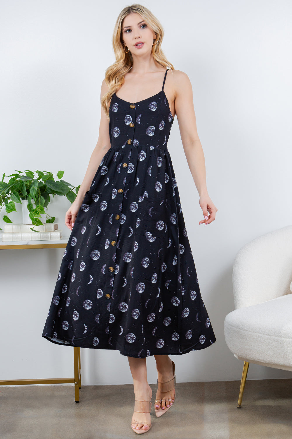 Out Of Town Dress Moon