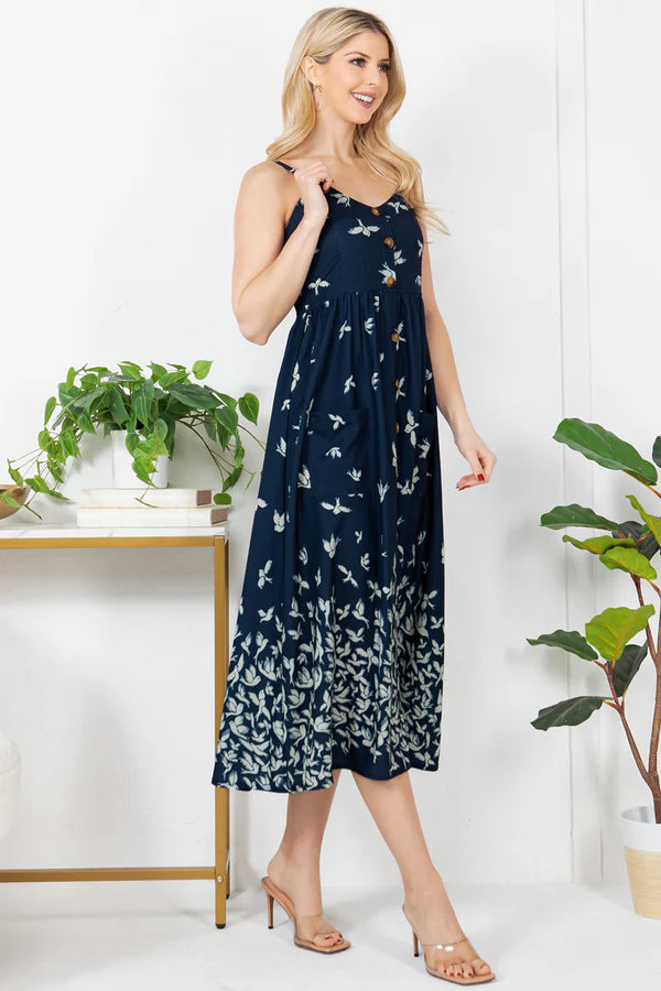Out Of Town Dress Flock