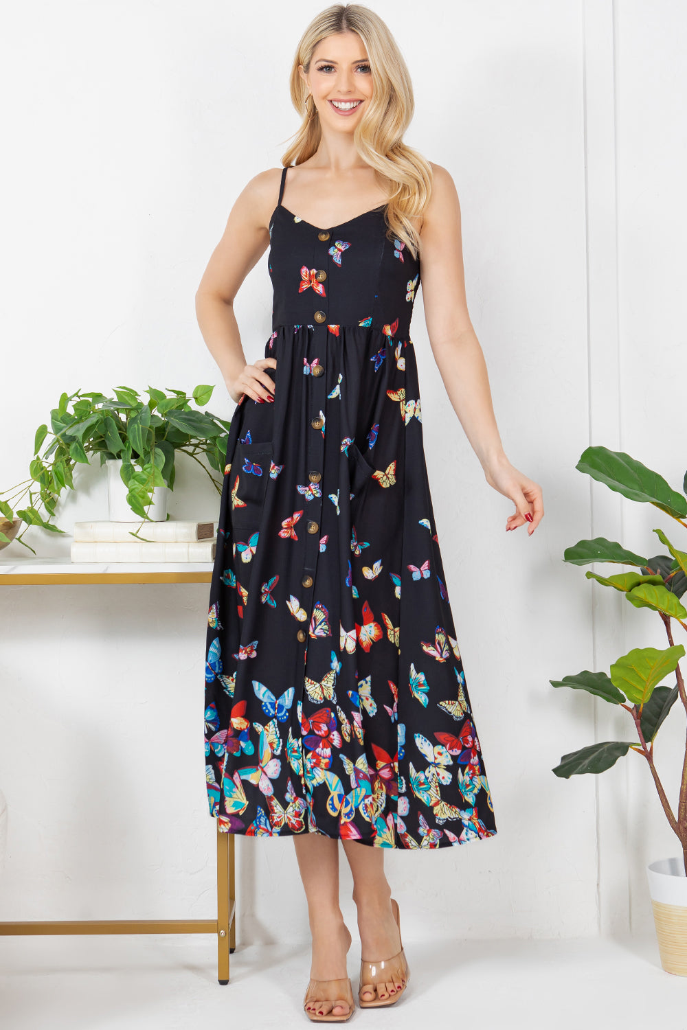 PRE-ORDER: Garden Tour Dress in Butterflies