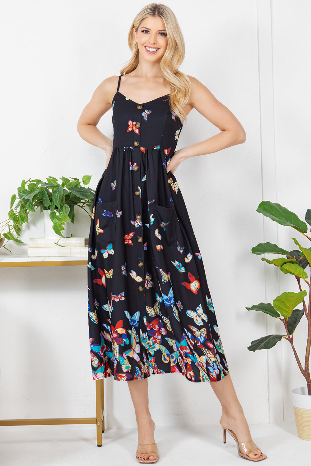 PRE-ORDER: Garden Tour Dress in Butterflies