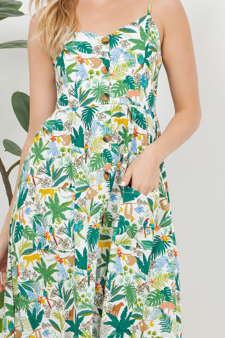 Out Of Town Dress Jungle