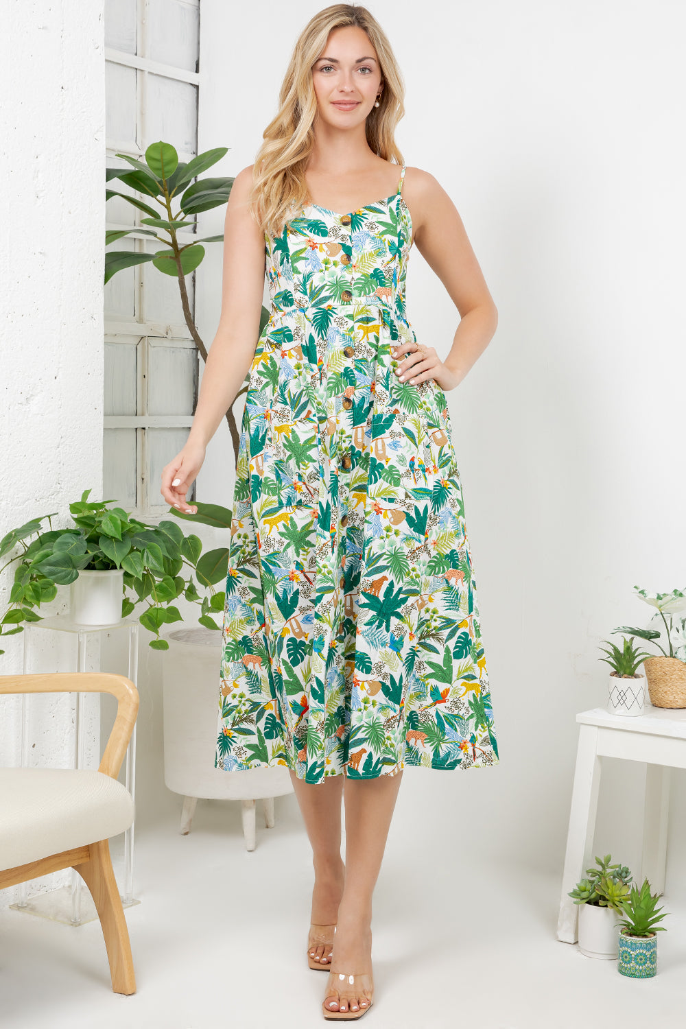 Out Of Town Dress Jungle