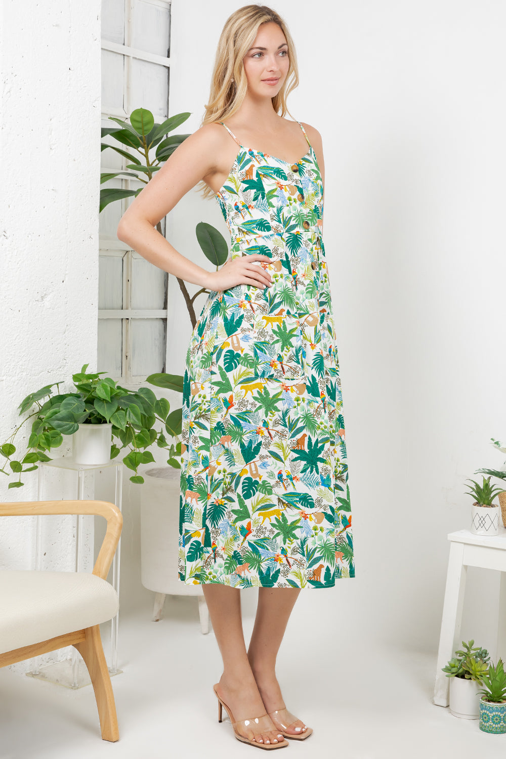 Out Of Town Dress Jungle