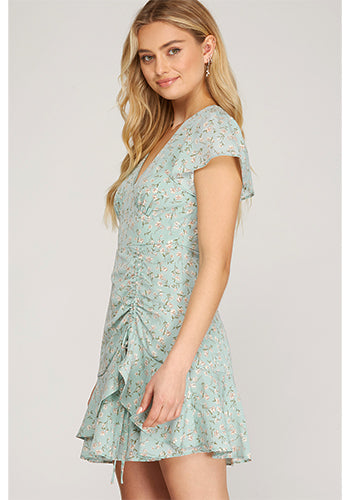 Love Journal Dress in Mint