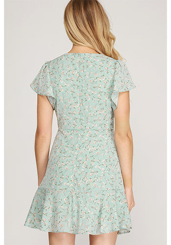 Love Journal Dress in Mint