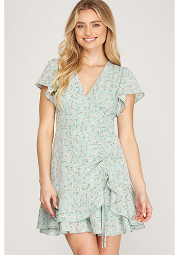 Love Journal Dress in Mint