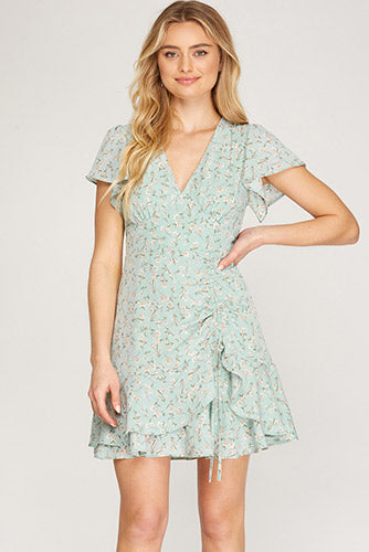 Love Journal Dress in Mint