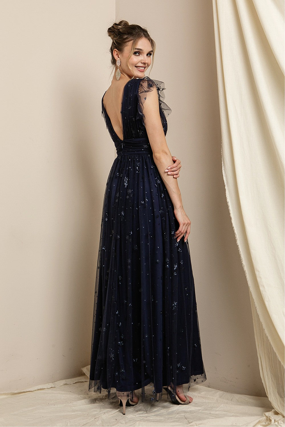 Stella Dress Midnight Blue