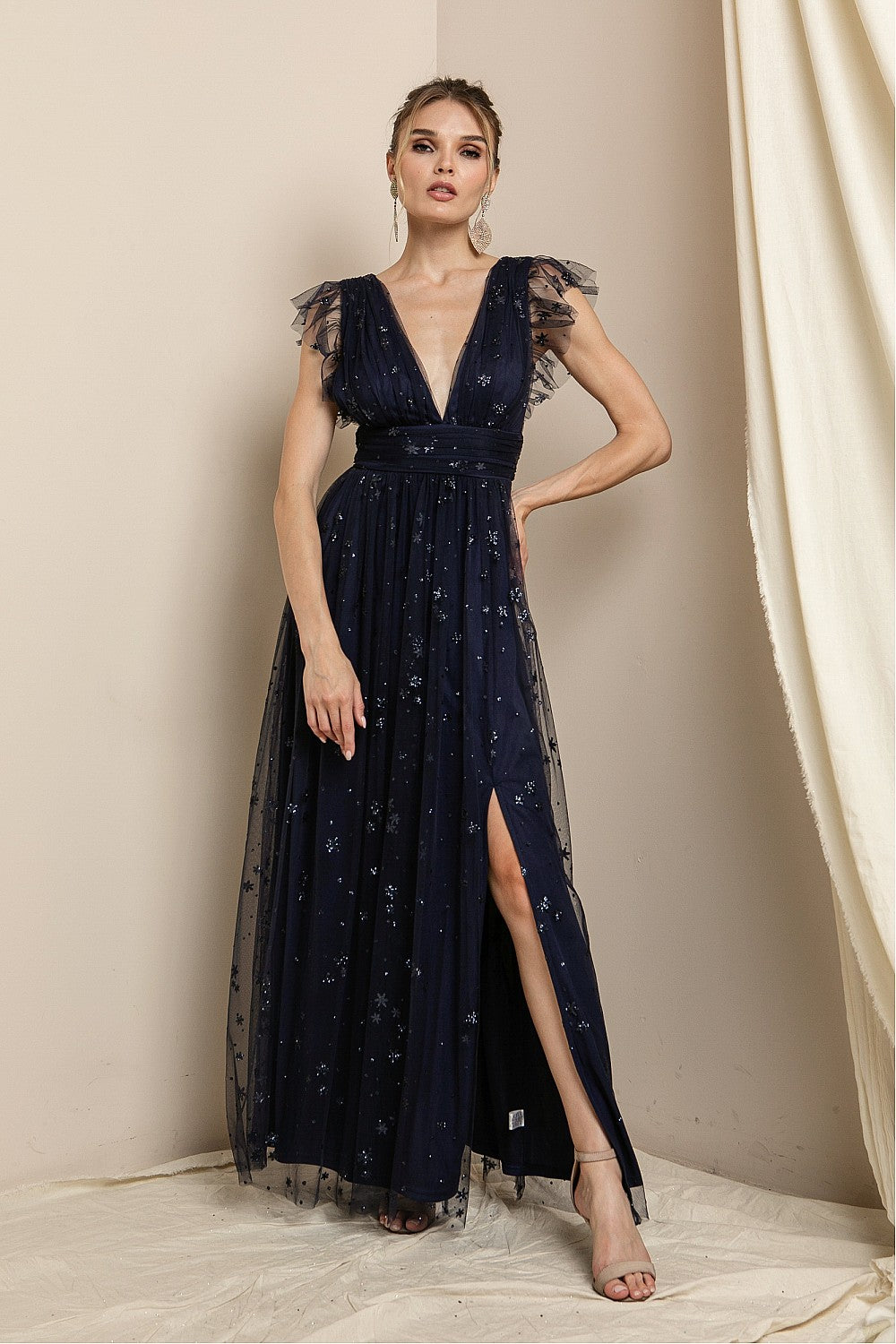 Stella Dress Midnight Blue