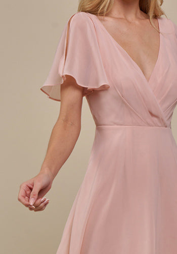 Macy Dress in Blush