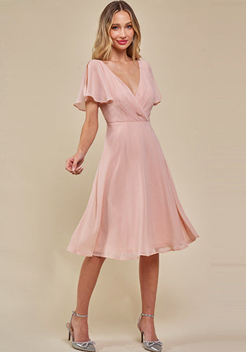 Macy Dress in Blush