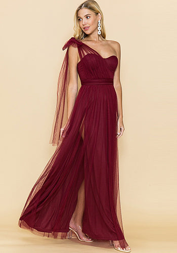 Nefertiti Dress in Burgundy