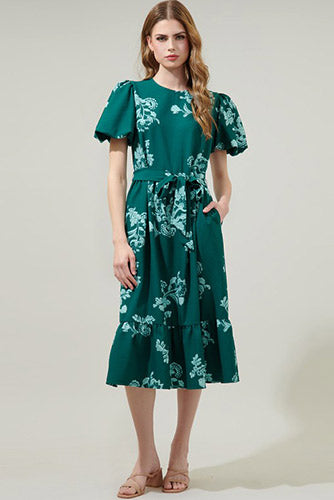 Positano Strolling Midi Dress