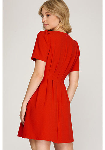 Have We Met Dress in Red