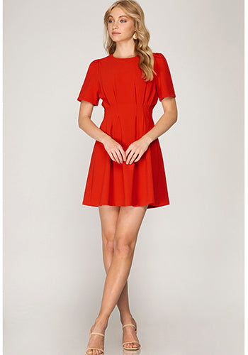 Have We Met Dress in Red