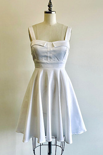 Summer Sweetheart Dress in White