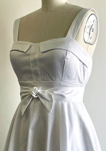 Summer Sweetheart Dress in White