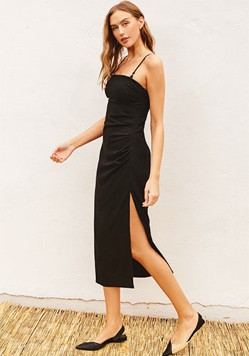 Midnight Martini Midi Dress