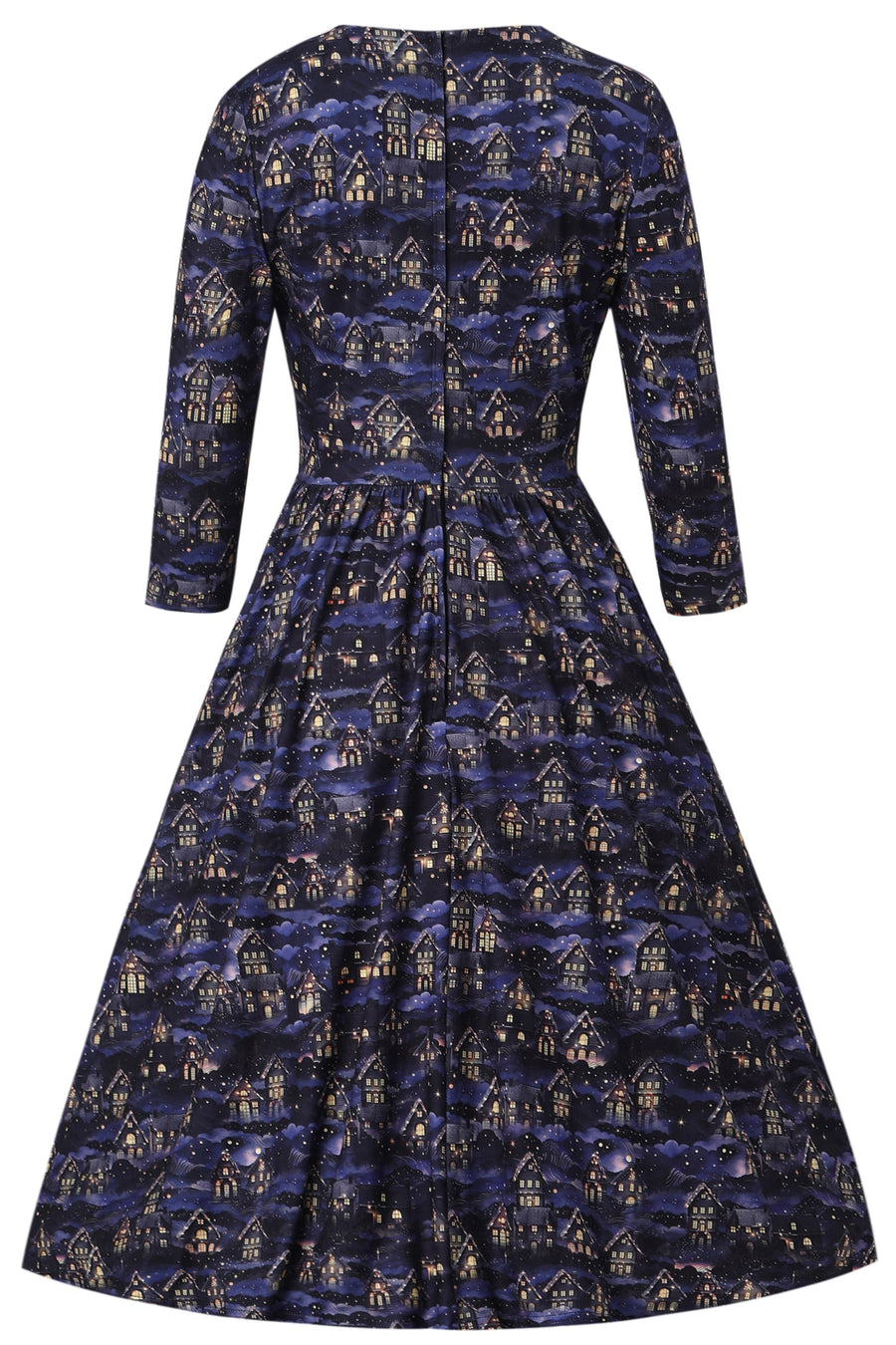 PRE-ORDER: Billie Dress in Snowy Village