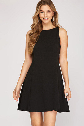 Simple Plan Dress in Black