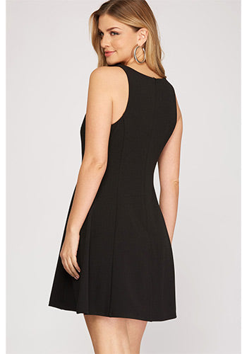 Simple Plan Dress in Black