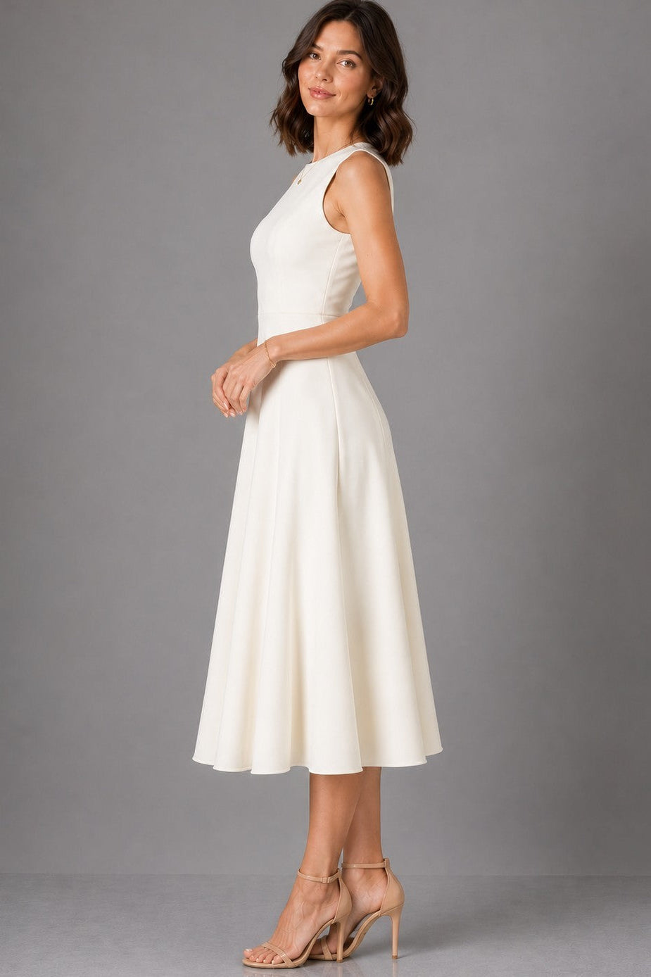PRE-ORDER: Poise & Grace Dress Ivory